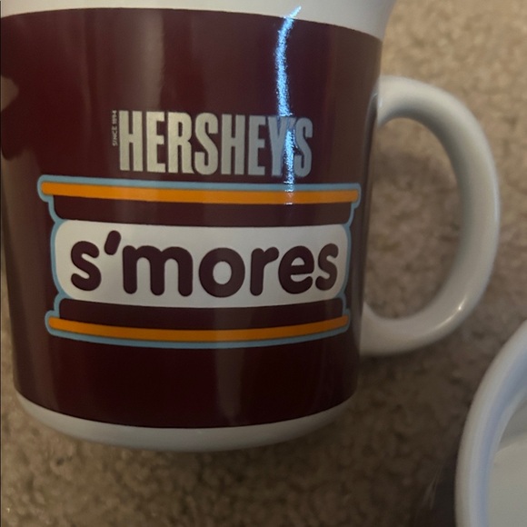 S'mores Maroon and White Mugs - Picture 2 of 3